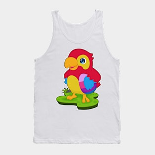 Parrot Easter Easter egg Tank Top